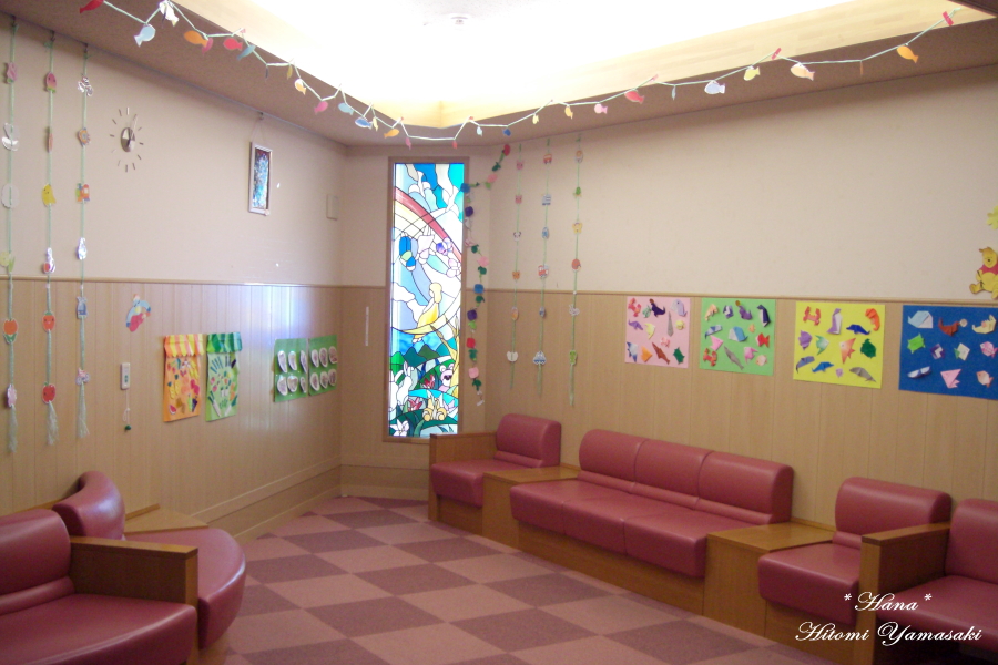 2010年夏　小児病棟の壁面飾り